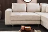 riess-ambiente Wohnlandschaft KENT 220cm champagner beige Produktbild-Vorschau 6