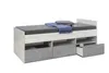 Jugendzimmer Set Insa 3-tlg. Bett inkl. Schubkasten, Produktbild-Vorschau 6
