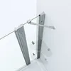 Duschkabine 90x90 cm Eckeinstieg aus durchsichtigem ESG Produktbild-Vorschau 5