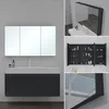 doporro Spiegelschrank Wandspiegel mit Spiegeltüren Produktbild-Vorschau 2