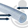 PVC-Schlauch mit Textileinlage, Transparent - 1 Zoll: Produktbild-Vorschau 2
