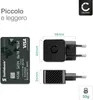 CELLONIC Caricatore USC C & USC A da muro doppia uscia per Anteprima dell’immagine prodotto 3