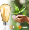 LUMILED 6x ST64 E27 LED žiarovka Vintage Edison Bulb 6W Náhľad obrázku produktu 7