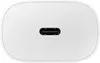 A close-up, top-down view of a white USB-C charging port. Anteprima dell’immagine prodotto