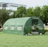 COSTWAY 12m² Gewächshaus 4x3x2m, Foliengewächshaus mit Produktbild-Vorschau 2