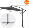 ML-Design Ampelschirm Ø 300 cm Anthrazit Alu Sonnenschirm Produktbild-Vorschau 9