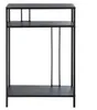 CALICOSY -  Hohe Konsole aus schwarzem Metall H90 cm - OLLI Produktbild-Vorschau 1