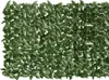 vidaXL Balkónová zástena s tmavozelenými listami 400x100 cm Náhľad obrázku produktu 2