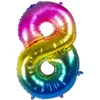 Folienballon 4 rainbow 86 cm Produktbild-Vorschau 10
