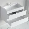 LOMAZOO Badezimmermöbel - Glänzend Weiß - Badmöbel - 80cm Produktbild-Vorschau 7