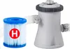 A pool filter pump and a replacement filter cartridge are shown against a white background. Anteprima dell’immagine prodotto