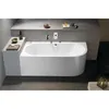 Polysan VIVA L MONOLITH asymmetrische Badewanne Produktbild-Vorschau 3