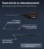 Aluminium Paddel 175 - 220 cm für Stand Up Paddle Board Produktbild-Vorschau 3