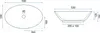 Rea Aufsatzwaschbecken Pamela Shiny Aiax Oval White Produktbild-Vorschau 7