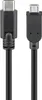 Goobay 67993 Cavo USB 2.0 1 m Micro-USB B USB C Nero Anteprima dell’immagine prodotto 4