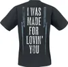 Kiss T-Shirt Herren I Was Made For Lovin' You schwarz M Produktbild-Vorschau 2