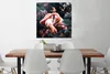 MuchoWow® Poster Pflanzen - Flamingo - Dschungel 75x75 cm - Produktbild-Vorschau 2