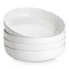 Assiette creuse en porcelaine, 4 pièces Bol à soupe, Voir les images du produit 1