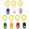 Neu 7 Pack Haustier Hund Training Clicker Trainer Hilfe Produktbild-Vorschau 1