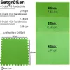 Sporttrend 24® 8 Schutzmatten + 16 Randstücke Set in Grün Produktbild-Vorschau 4