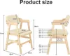 Kinderstuhl,Hochstuhl,höhenverstellbarer Holzhochstuhl für Produktbild-Vorschau 7