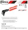 Yato YT-5417, Polyvinylchlorid (PVC), Oceľ, 260 mm, 1 kusov Náhľad obrázku produktu 4