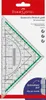 FABER-CASTELL Geometrie-Dreieck groß mit Griff 20 cm Produktbild-Vorschau 1