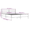 Bettgestell Sonoma-Eiche 160x200 cm Holzwerkstoff und Produktbild-Vorschau 9