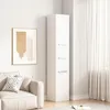Étagère haute sur pied moderne scandinave, blanche, 3 Voir les images du produit 7