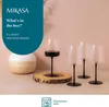 Mikasa Palermo Crystal Set de 4 Gläser de Rotwein, 450ml, Produktbild-Vorschau 11