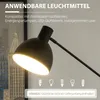 HOMCOM Stehleuchte mit verstellbarem Schwenkarm 40 W Produktbild-Vorschau 7
