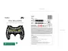Folienballon Geburtstag Gamepad 60x45cm Schwarz / Gelb Produktbild-Vorschau 4