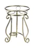 Dastal Blumenständer Metall gold 29x37 cm Dekoration Produktbild-Vorschau 8