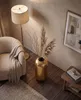 WOHNLING Vase de sol en aluminium 75 cm doré, grand vase Voir les images du produit 5