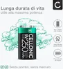 CELLONIC Batteria ricaricabile 9V – Batteria NiMH 9V / E Anteprima dell’immagine prodotto 3