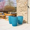 Doniczka ceramiczna Provencelia VERSAILLES Jasnoniebieski, Podgląd zdjęcia produktu 4