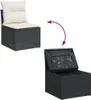 Eleganten-Stil 9-tlg. Garten-Lounge-Set mit Kissen Produktbild-Vorschau 8