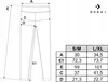 DAMEN-LEGGINGS Gerippte, warme, blickdichte Leggings mit Produktbild-Vorschau 10