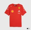 Replika trička týmu Ferrari 2024 - prodyšná bavlna Náhled obrázku produktu 3