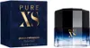 A product shot of Paco Rabanne Pure XS Eau de Toilette for men, showing both the product box and the perfume bottle. Podgląd zdjęcia produktu