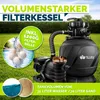 Pískový filtr tillvex® Pool AquaBlack Pro 13 200 l/h až 40 Náhled obrázku produktu 8
