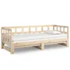 Výsuvná postel masivní borovice 2x (80 x 200) cm Náhled obrázku produktu 6