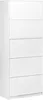BELIANI Bücherregal Grau u. Weiß Faserplatte 197 cm Hoch 40 Produktbild-Vorschau 8