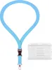 10 Stück SET: 5x Lanyard Himmelblau Keyholder Umhängeband Produktbild-Vorschau 1