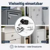 Wiltec Briefkastenschloss 36 x 22,5 x 23 mm inkl. 2 Produktbild-Vorschau 6