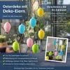 36 Ostereier zum Aufhängen Osterdeko Eier Kunststoff Produktbild-Vorschau 5