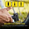 Fußpumpe mit Manometer für Autoreifen, Fahrrad, Ball oder Produktbild-Vorschau 6