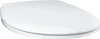 A white toilet seat shown from a diagonal, slightly elevated angle against a white background. Anteprima dell’immagine prodotto