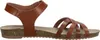 Mustang Sandalen Plat  Sandalen Plat - Cognac - Maat 39 Voir les images du produit 4