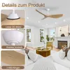 Sofucor Deckenventilator, DC, 132 cm, drei ABS-Flügel, ohne Produktbild-Vorschau 5